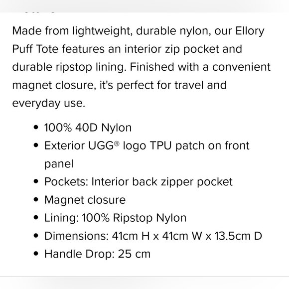 UGG Ellory Puff Tote - Picture 5 of 7